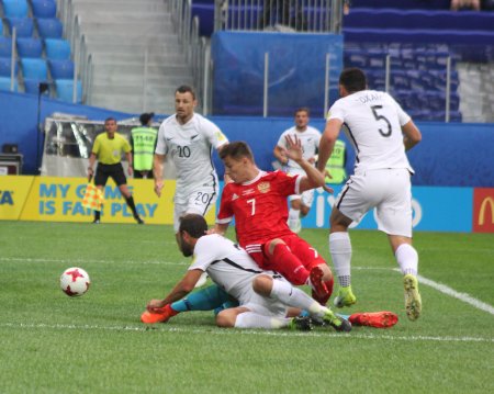 Национальная сборная России обыграла Новую Зеландию на Кубке Конфедераций