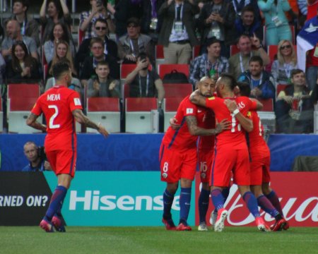 Сборная Чили в финале Кубка Конфедераций 2017