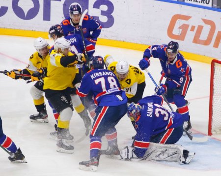 СКА в Петербурге обыграл "Северсталь" со счётом 4:1