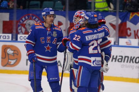 Хоккеисты СКА, фото: Максим Константинов, P1spb.ru